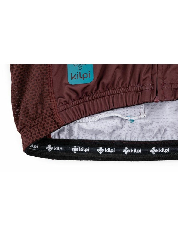 Kilpi Moški kolesarski dres Kilpi NERITO-M Temno rdeča