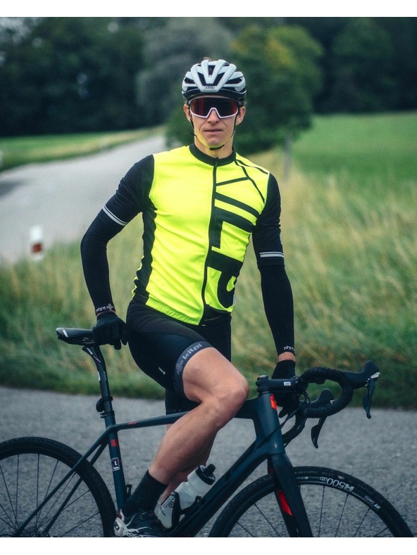 Kilpi Moški kolesarski dres Kilpi CAVALET-M Rumena