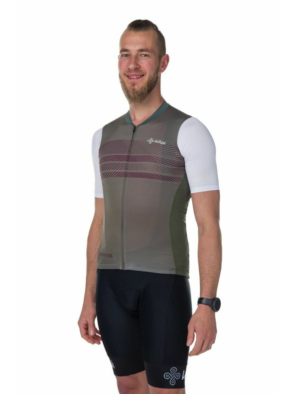 Kilpi Moški kolesarski dres Kilpi ALVI-M Khaki