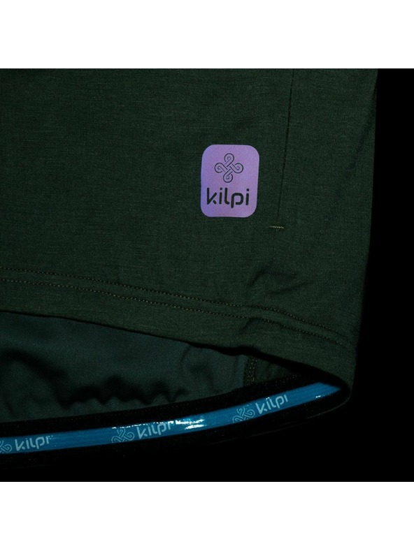 Kilpi Moški kolesarski dres iz merinove volne Kilpi PETRANA-M Khaki