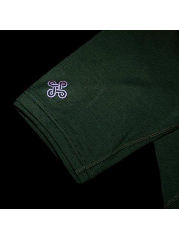 Kilpi Moški kolesarski dres iz merinove volne Kilpi PETRANA-M Khaki