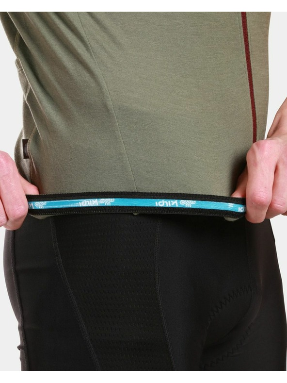 Kilpi Moški kolesarski dres iz merinove volne Kilpi PETRANA-M Khaki