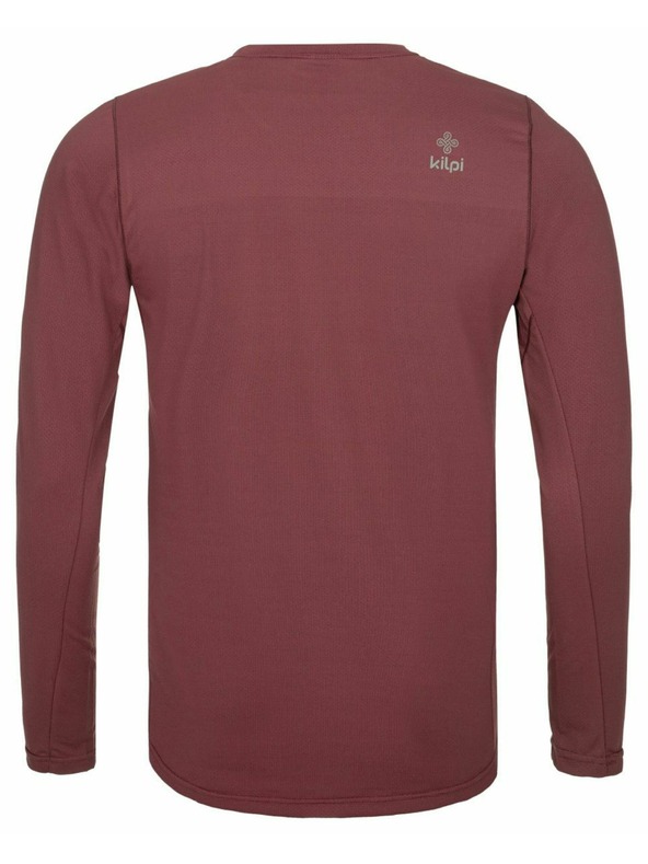 Kilpi Moška tehnična majica Kilpi SPOLETO-M Temno rdeča