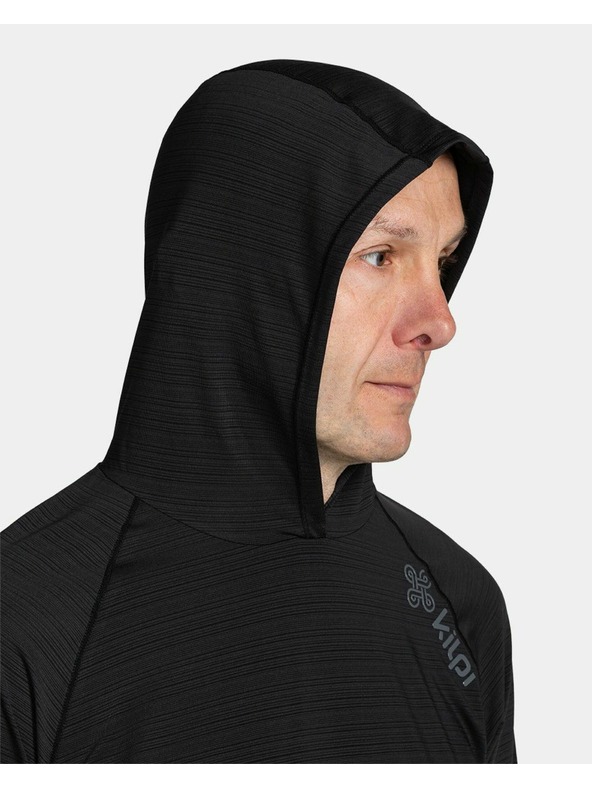 Kilpi Moška funkcionalna majica z dolgimi rokavi Kilpi AILEEN-M Črna