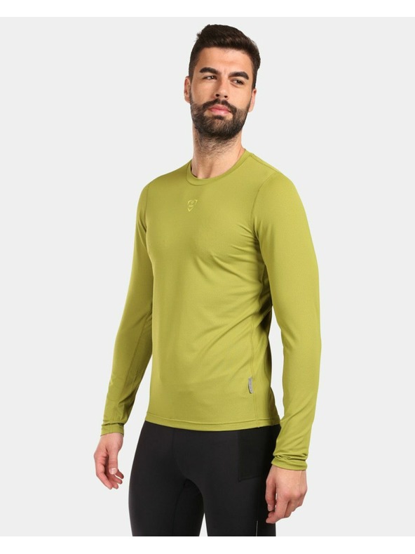 Kilpi Moška funkcionalna majica z dolgimi rokavi Kilpi SPOLETO-M Zelena