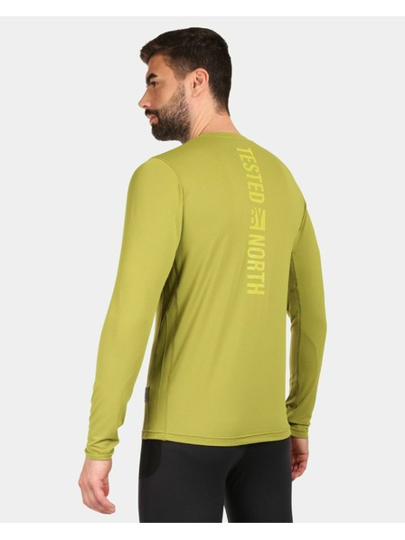 Kilpi Moška funkcionalna majica z dolgimi rokavi Kilpi SPOLETO-M Zelena