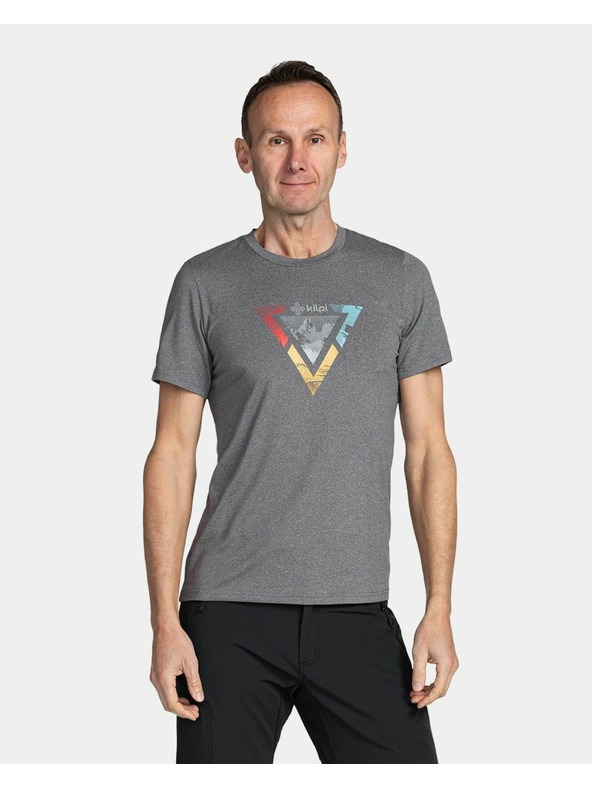 Kilpi Moška tehnična majica Kilpi LISMAIN-M Temno siva