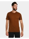 Kilpi Moška merino volnena majica Kilpi SLOPER-M Rjava