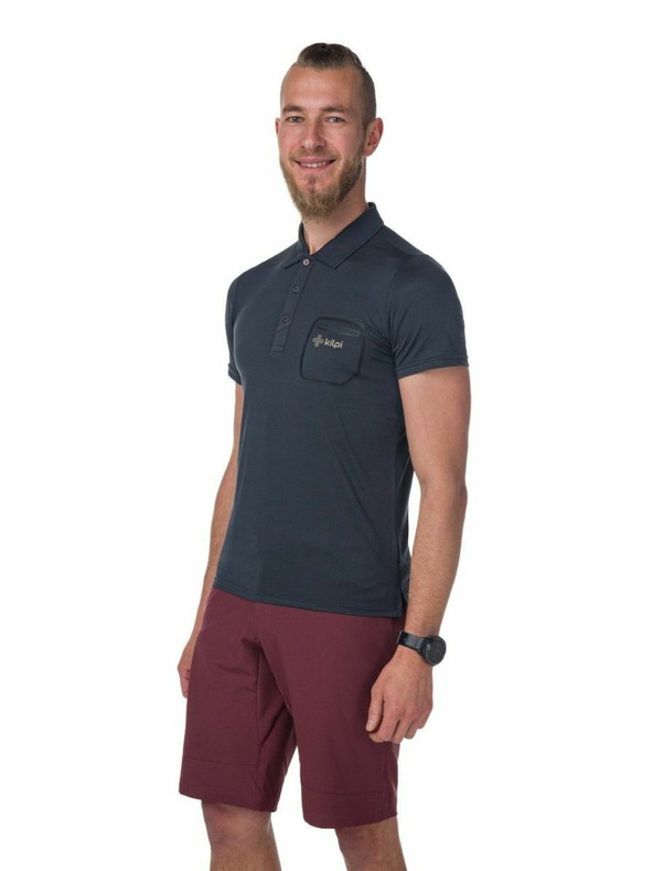 Kilpi Moška polo majica Kilpi GIVRY-M Črna