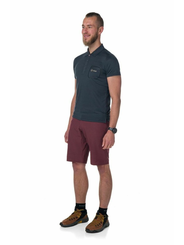 Kilpi Moška polo majica Kilpi GIVRY-M Črna