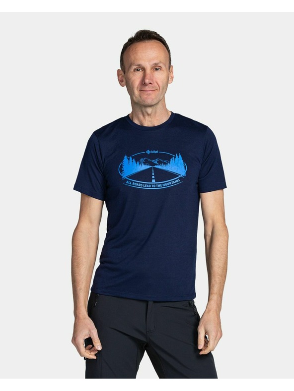 Kilpi Moška tehnična majica Kilpi GAROVE-M Temno modra