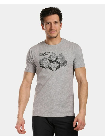 Kilpi Kilpi GAROVE-M Moška funkcionalna majica svetlo siva