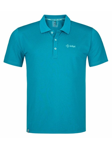 Kilpi Moška funkcionalna polo majica Kilpi COLLAR-M Turkizna