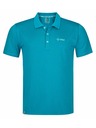Kilpi Moška funkcionalna polo majica Kilpi COLLAR-M Turkizna