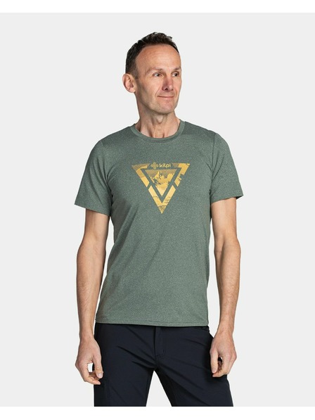 Kilpi Moška tehnična majica Kilpi LISMAIN-M Temno zelena