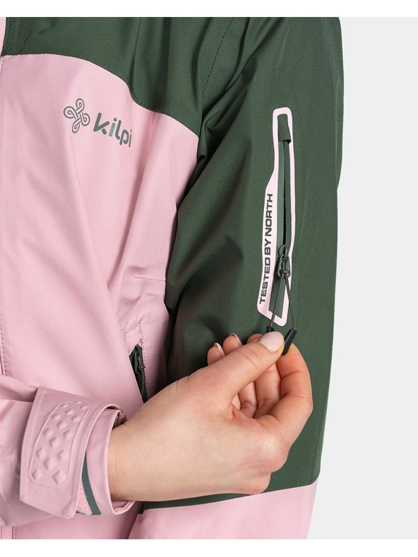 Kilpi Ženska membranska jakna MAMBA-W Svetlo roza
