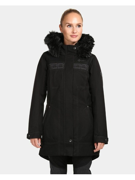 Kilpi Ženski zimski plašč Kilpi PERU-W Black