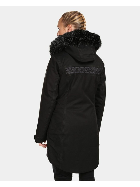 Kilpi Ženski zimski plašč Kilpi PERU-W Black