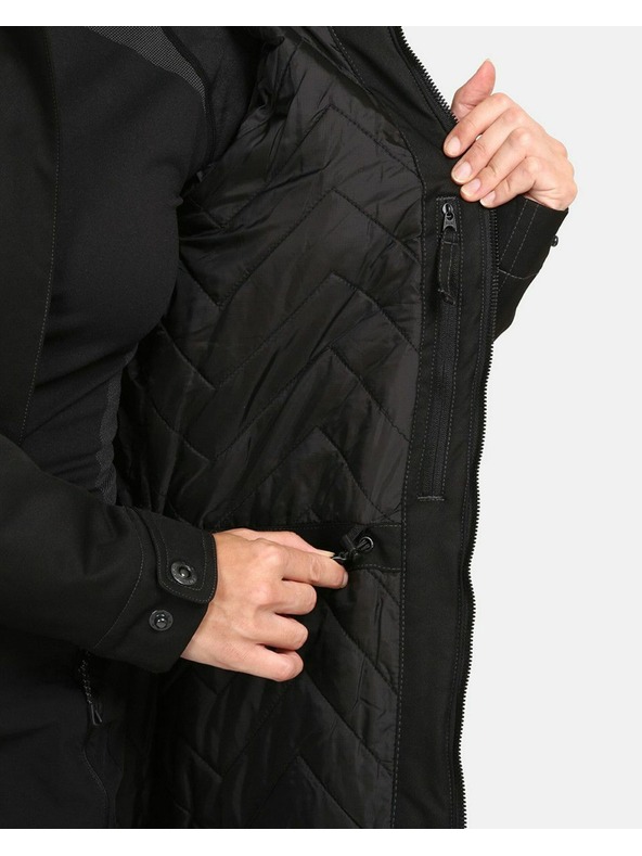Kilpi Ženski zimski plašč Kilpi PERU-W Black