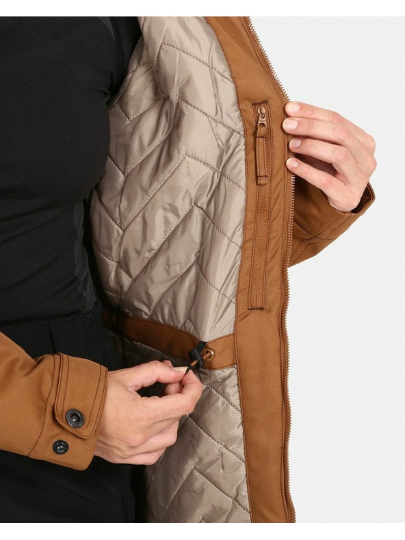 Kilpi Ženska zimska plašč Kilpi PERU-W Rjava