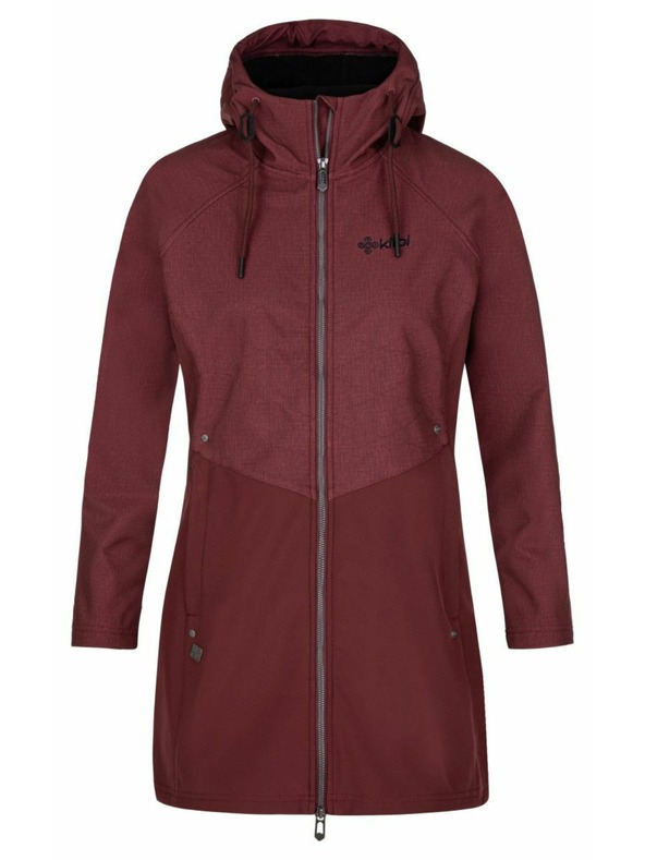 Kilpi Ženska softshell plašč Kilpi LASIKA-W Temno rdeča