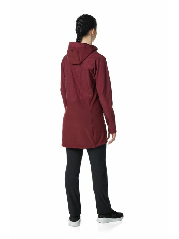 Kilpi Ženska softshell plašč Kilpi LASIKA-W Temno rdeča