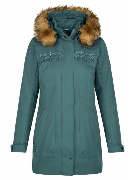 Kilpi Ženska zimska plašč Kilpi PERU-W Temno zelena