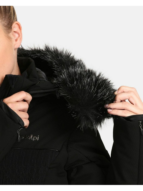 Kilpi Ženska smučarska jakna Kilpi EMILIN-W Črna