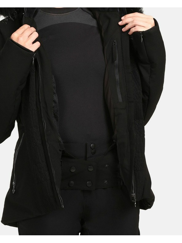 Kilpi Ženska smučarska jakna Kilpi EMILIN-W Črna