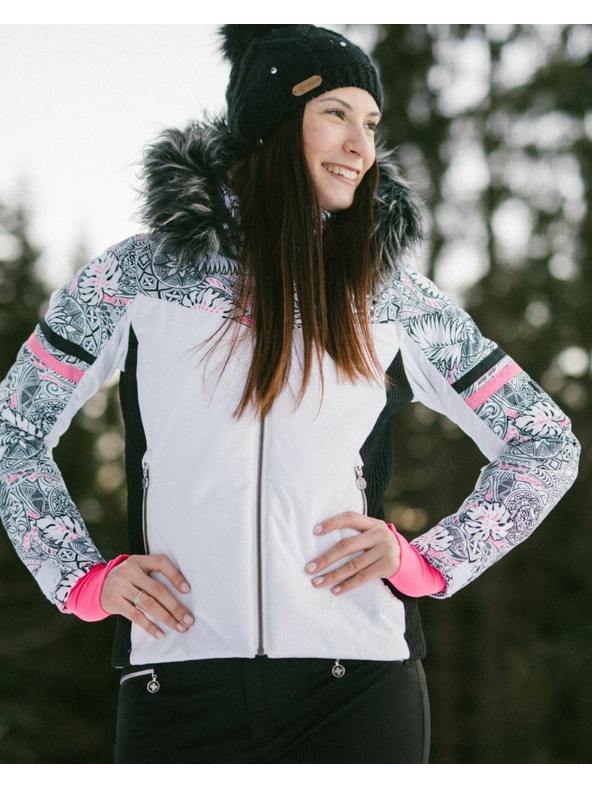 Kilpi Ženska smučarska jakna Kilpi LENA-W Bela