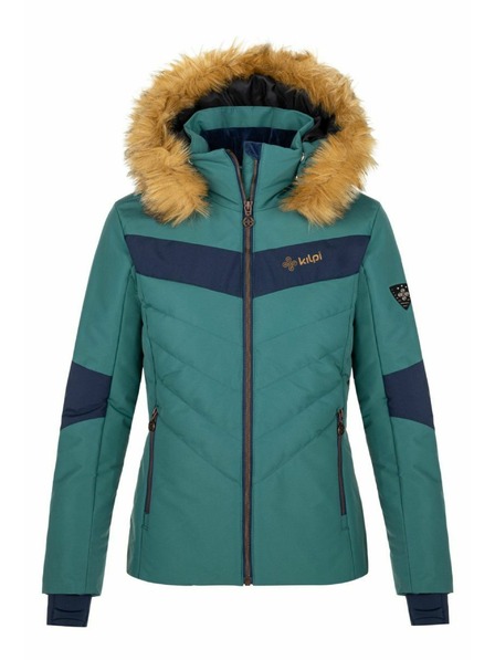 Kilpi Ženska smučarska jakna Kilpi ALISIA-W Temno zelena