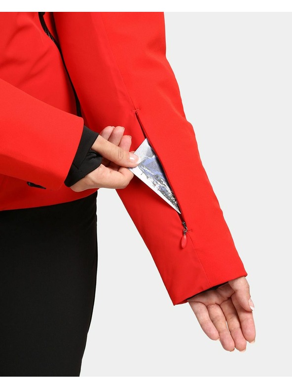 Kilpi Ženska smučarska jakna Kilpi LORIEN-W Rdeča