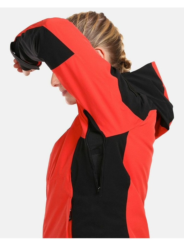 Kilpi Ženska smučarska jakna Kilpi DEXEN-W Rdeča
