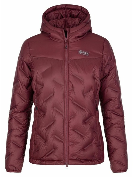 Kilpi Ženska puhasta jakna Kilpi ALBERTA-W Temno rdeča