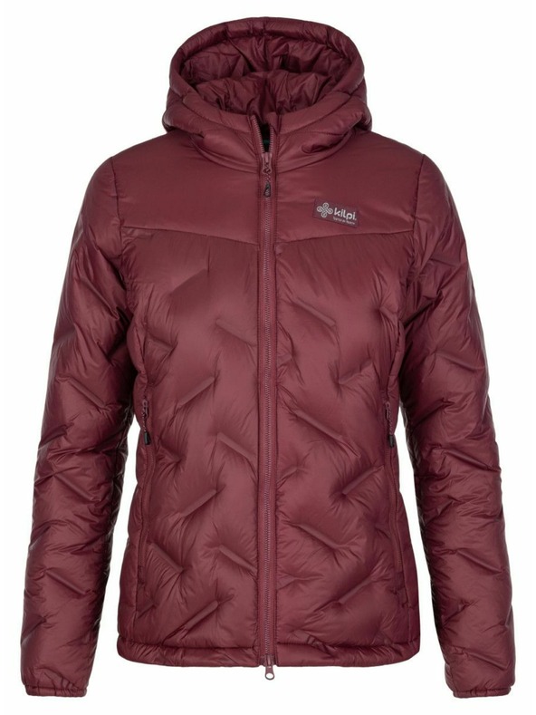 Kilpi Ženska puhasta jakna Kilpi ALBERTA-W Temno rdeča