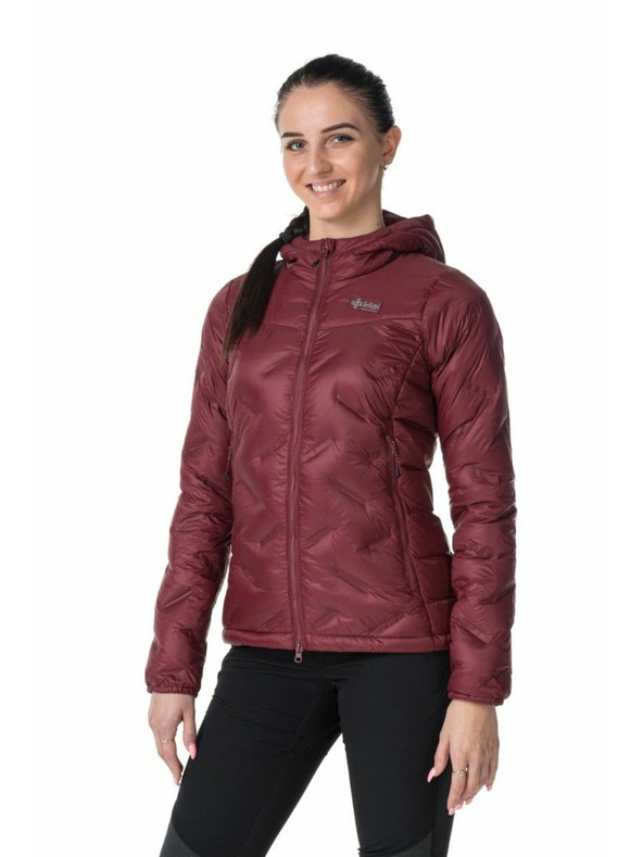 Kilpi Ženska puhasta jakna Kilpi ALBERTA-W Temno rdeča