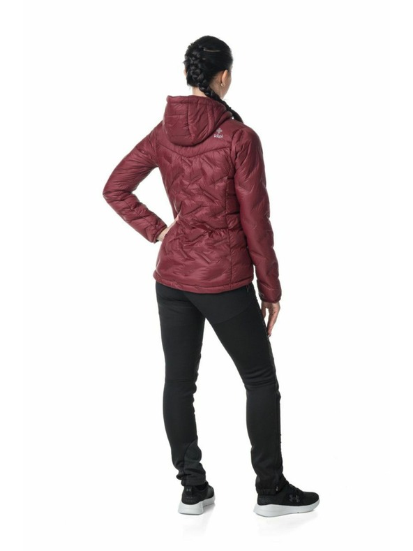 Kilpi Ženska puhasta jakna Kilpi ALBERTA-W Temno rdeča