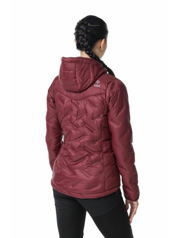 Kilpi Ženska puhasta jakna Kilpi ALBERTA-W Temno rdeča