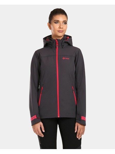 Kilpi Ženska softshell jakna Kilpi RAVIA-W Temno siva