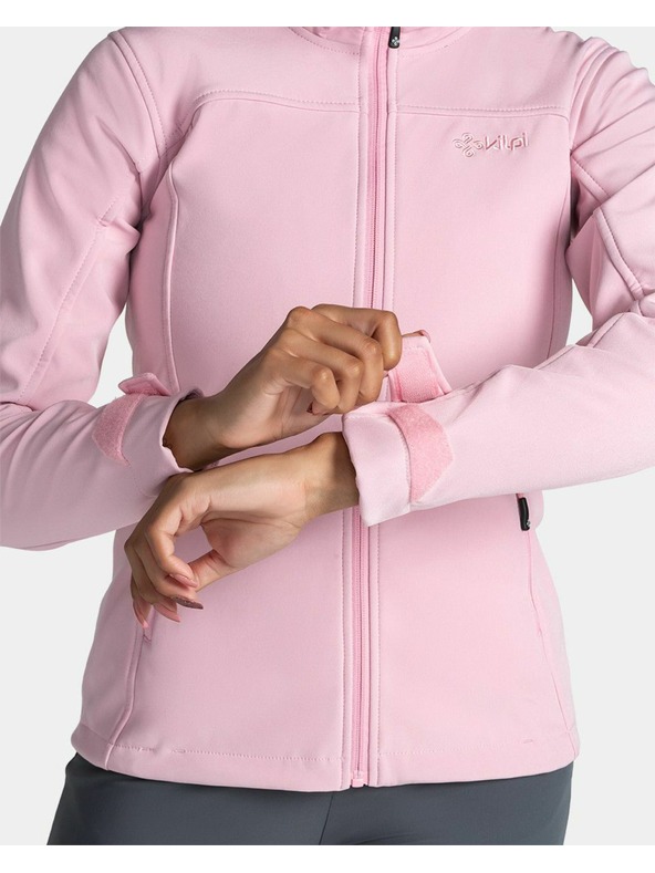 Kilpi Ženska softshell jakna Kilpi RAVIA-W Svetlo roza