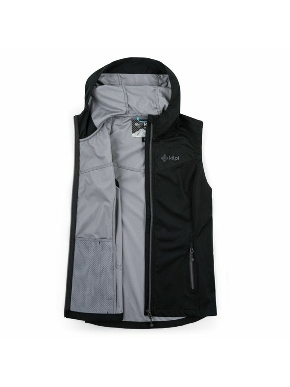 Kilpi Ženska softshell telovnik Kilpi MONILEA-W Črna