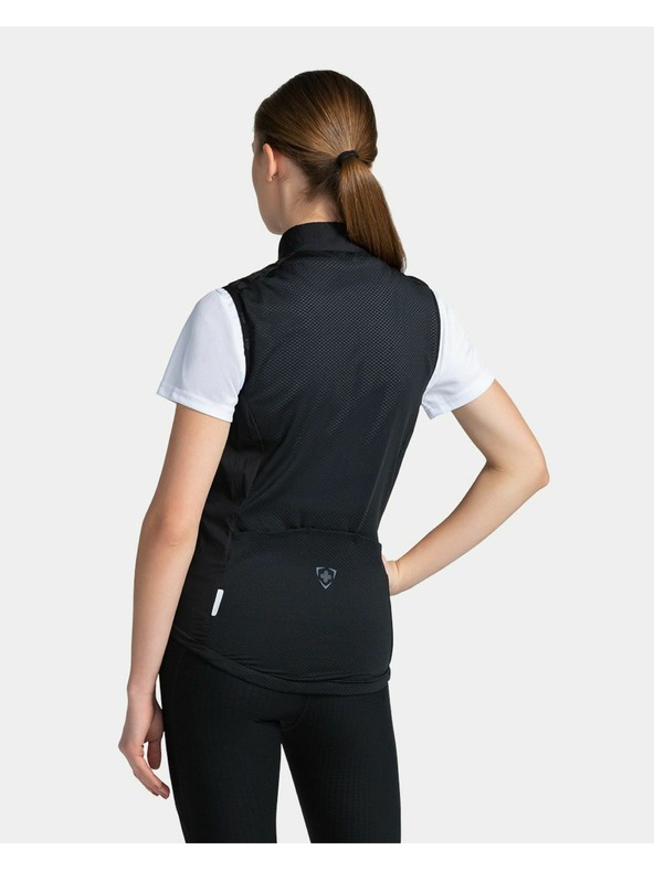 Kilpi Ženska vetru odporna telovnik Kilpi FLOW-W Črna