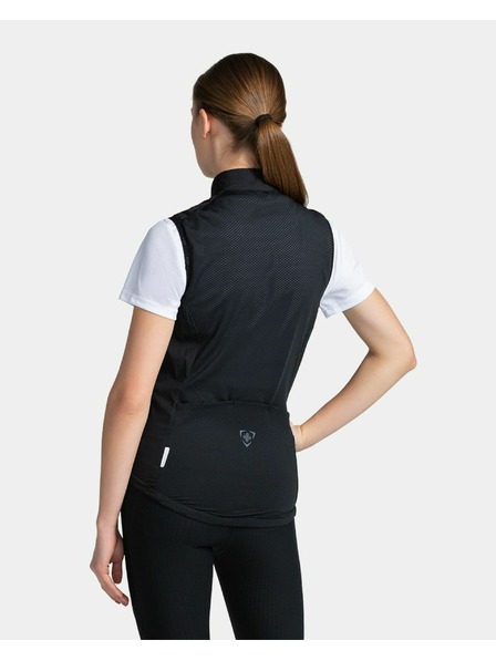 Kilpi Ženska vetru odporna telovnik Kilpi FLOW-W Črna