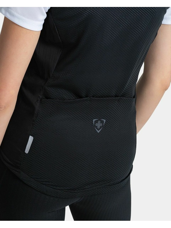 Kilpi Ženska vetru odporna telovnik Kilpi FLOW-W Črna