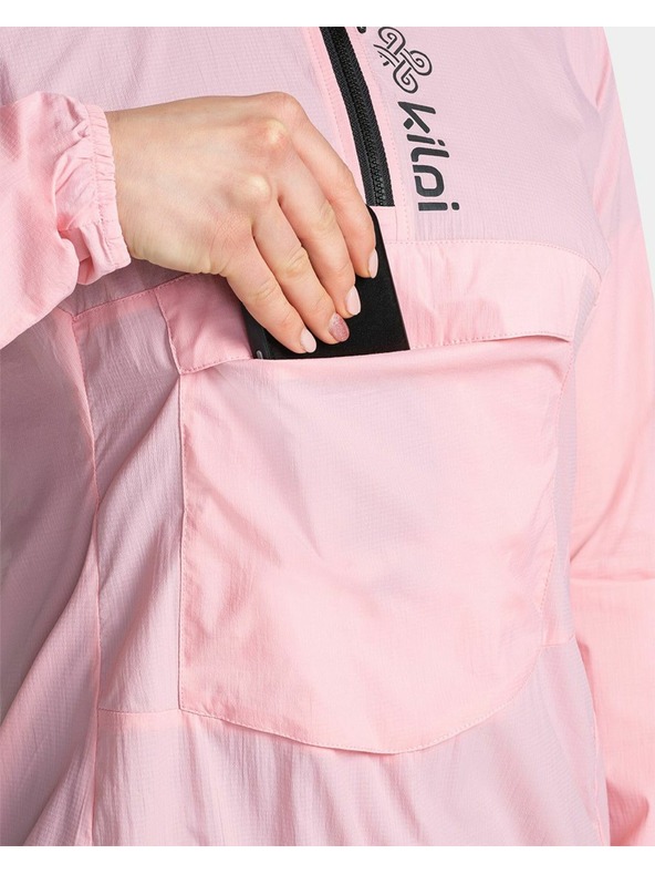 Kilpi Ženska ultralahka tekaška jakna Kilpi ANORI-W Svetlo roza