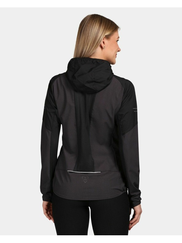 Kilpi Ženska vetru odporna jakna Kilpi RAYEN-W Črna