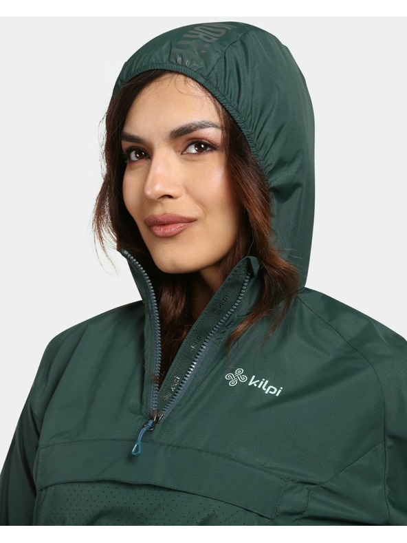Kilpi Kilpi Ženska ultralahka tekaška jakna ANORI-W Temno zelena