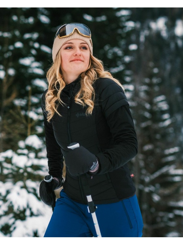 Kilpi Ženska podložena jakna Kilpi VERONS-W Črna