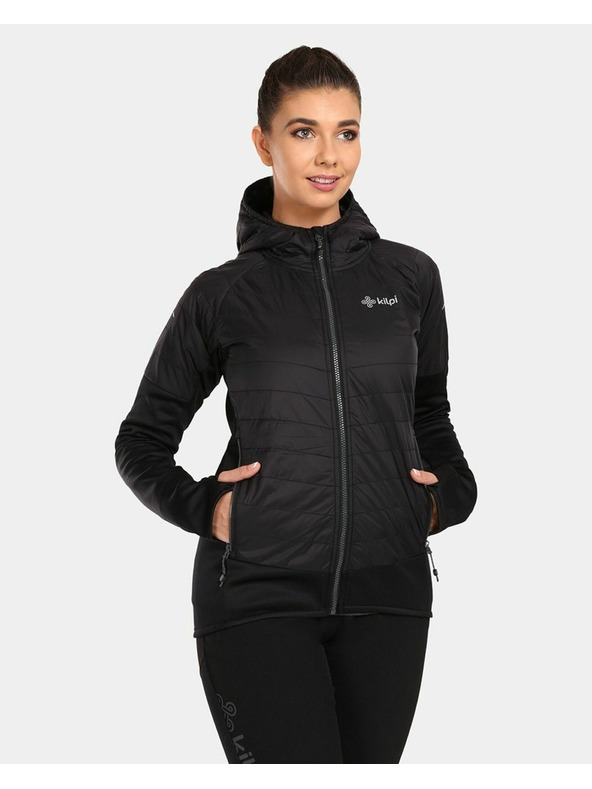 Kilpi Ženska kombinirana podložena jakna Kilpi GARES-W Črna