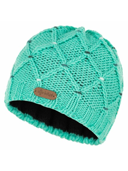 Kilpi Ženska zimska kapa Kilpi CROCHY-W Turkizna